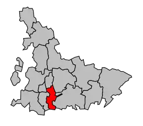 Cantonul Séméac în cadrul arondismentului