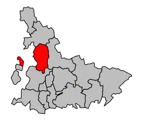 Cantonul Vic-en-Bigorre în cadrul arondismentului