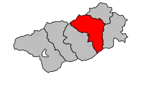 Cantonul Prades în cadrul arondismentului