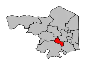 Cantonul Toulouges în cadrul arondismentului