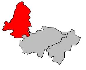 Cantonul Niederbronn-les-Bains în cadrul arondismentului