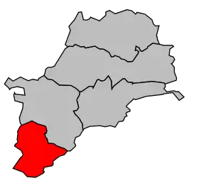 Cantonul Saales în cadrul arondismentului