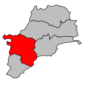 Cantonul Schirmeck în cadrul arondismentului