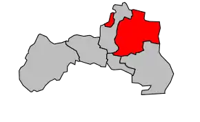 Cantonul Andolsheim în cadrul arondismentului