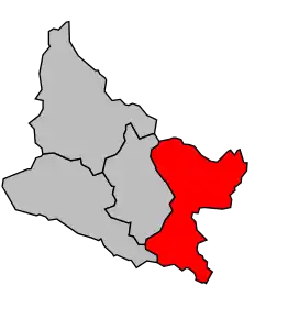 Cantonul Cernay în cadrul arondismentului