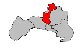 Cantonul Colmar-Nord în cadrul arondismentului