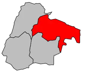 Cantonul Ribeauvillé în cadrul arondismentului