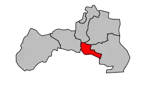 Cantonul Colmar-Sud în cadrul arondismentului