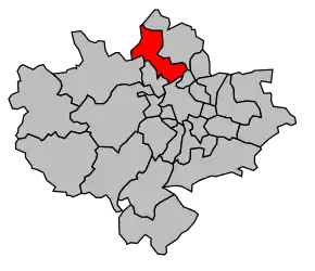 Cantonul Limonest în cadrul arondismentului