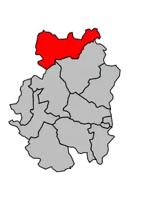 Cantonul Monsols în cadrul arondismentului