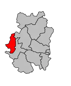 Cantonul Thizy în cadrul arondismentului