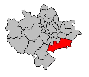 Cantonul Saint-Symphorien-d'Ozon în cadrul arondismentului