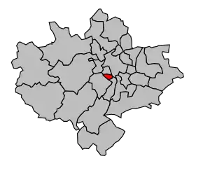 Cantonul Oullins în cadrul arondismentului