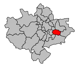 Cantonul Saint-Priest în cadrul arondismentului