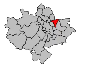 Cantonul Vaulx-en-Velin în cadrul arondismentului