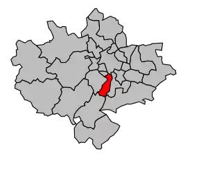 Cantonul Irigny în cadrul arondismentului