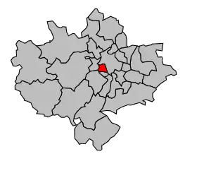 Cantonul Sainte-Foy-lès-Lyon în cadrul arondismentului