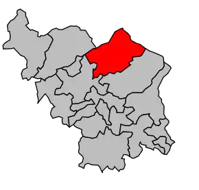 Cantonul Faucogney-et-la-Mer în cadrul arondismentului