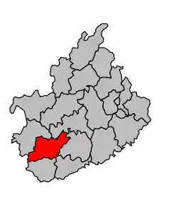 Cantonul Gray în cadrul arondismentului