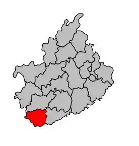 Cantonul Pesmes în cadrul arondismentului