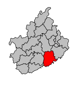 Cantonul Rioz în cadrul arondismentului