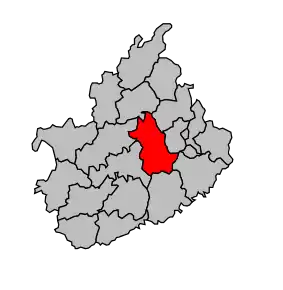 Cantonul Scey-sur-Saône-et-Saint-Albin în cadrul arondismentului