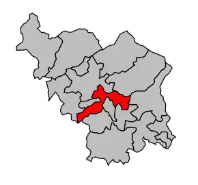 Cantonul Lure-Nord în cadrul arondismentului