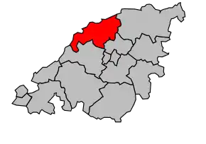 Cantonul Chagny în cadrul arondismentului