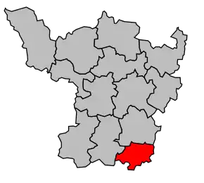 Cantonul Chauffailles în cadrul arondismentului