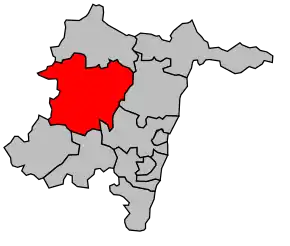 Cantonul Cluny în cadrul arondismentului