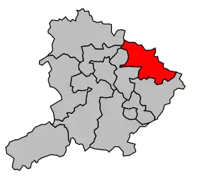 Cantonul Épinac în cadrul arondismentului