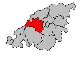 Cantonul Givry în cadrul arondismentului