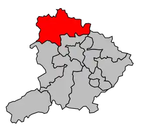 Cantonul Lucenay-l'Évêque în cadrul arondismentului