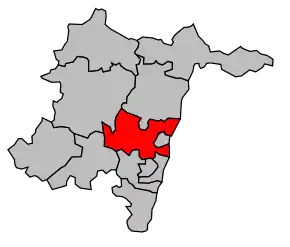 Cantonul Mâcon-Nord în cadrul arondismentului