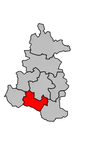 Cantonul Montpont-en-Bresse în cadrul arondismentului