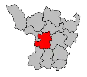 Cantonul Paray-le-Monial în cadrul arondismentului