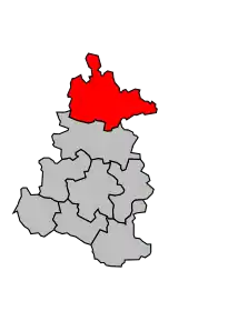 Cantonul Pierre-de-Bresse în cadrul arondismentului