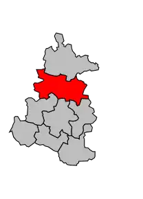 Cantonul Saint-Germain-du-Bois în cadrul arondismentului