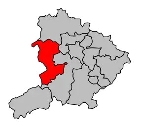 Cantonul Saint-Léger-sous-Beuvray în cadrul arondismentului