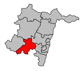 Cantonul Tramayes în cadrul arondismentului