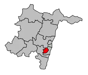 Cantonul Mâcon-Centre în cadrul arondismentului