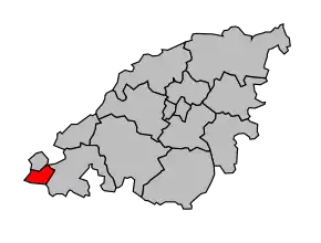 Cantonul Montceau-les-Mines-Sud în cadrul arondismentului