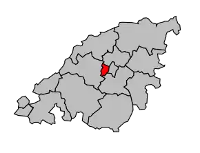 Cantonul Chalon-sur-Saône-Ouest în cadrul arondismentului