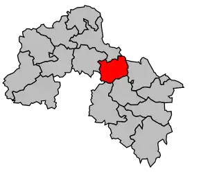 Cantonul Bonnétable în cadrul arondismentului