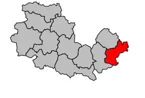 Cantonul La Chartre-sur-le-Loir în cadrul arondismentului