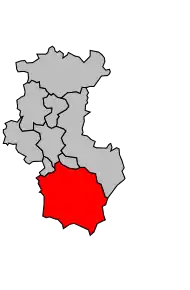 Cantonul Écommoy în cadrul arondismentului