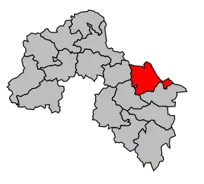 Cantonul La Ferté-Bernard în cadrul arondismentului