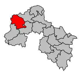 Cantonul Fresnay-sur-Sarthe în cadrul arondismentului