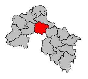 Cantonul Marolles-les-Braults în cadrul arondismentului