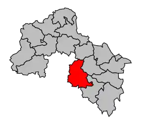 Cantonul Montfort-le-Gesnois în cadrul arondismentului